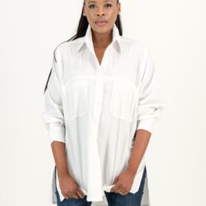PERTH pleated pocket shirt