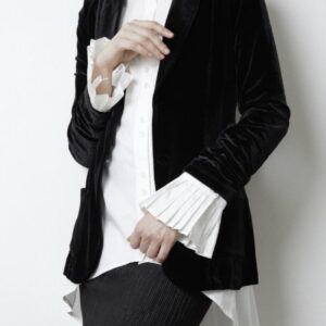 PERU pleated cuff shirt