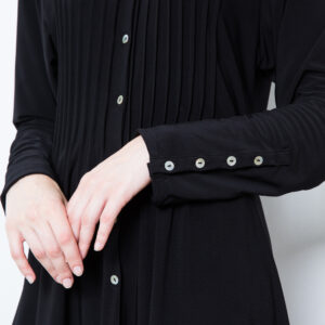 ATHENS pintuck top